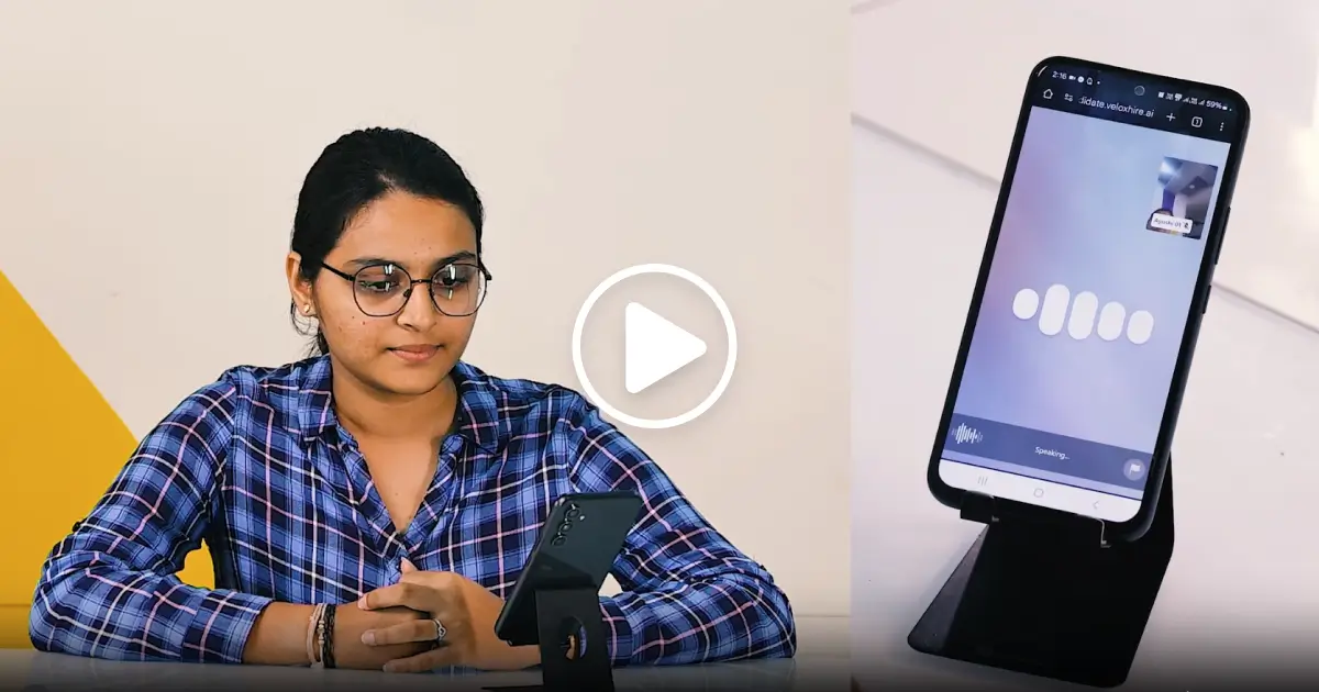 AI conducts interview for Business Development position