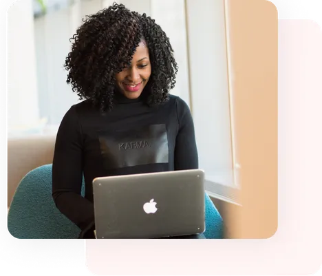girl giving interview on Veloxhire